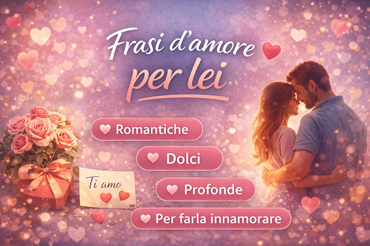 Frasi d’amore per lei