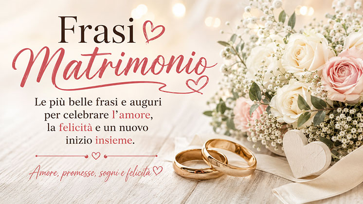 Frasi Matrimonio