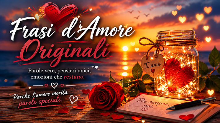Frasi d’Amore Originali