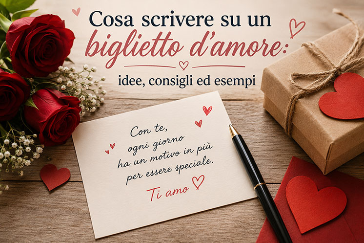Cosa scrivere su un biglietto d'amore: idee, consigli ed esempi